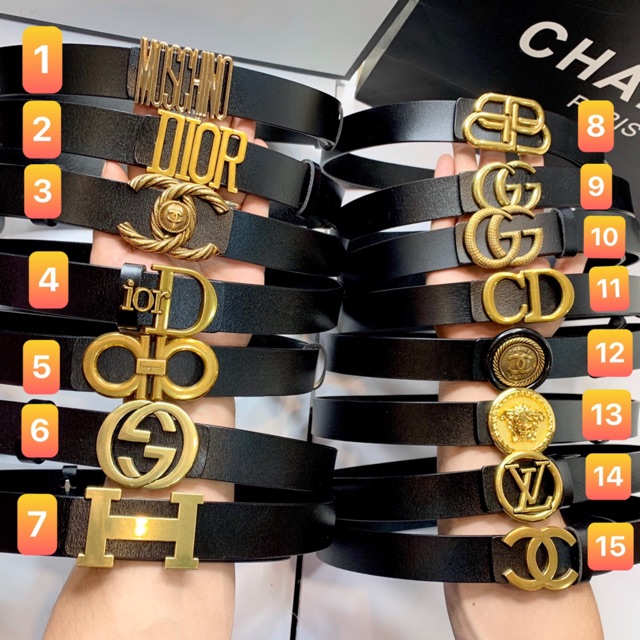 Thắt lưng nữ da siêu bền đẹp 3cm 100% ẢNH THẬT SHOP TỰ CHỤP