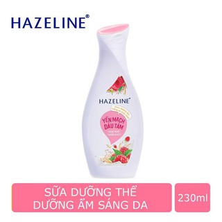 Sữa dưỡng thể trắng da Hazeline