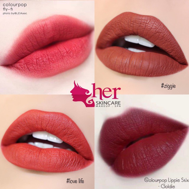 Son môi lì ColourPop Lippie Stix [Có Goldie & Ziggie]