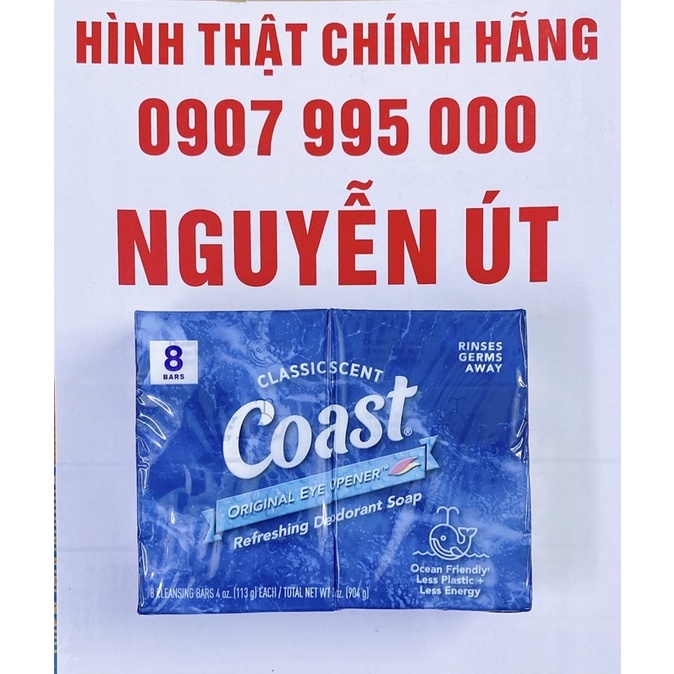 xà bông coast lốc 8 cục x 113g