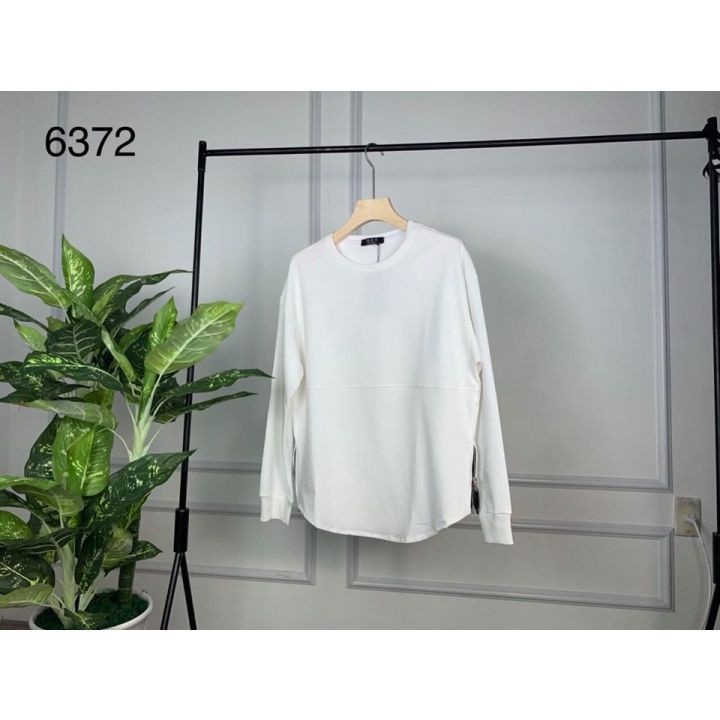 Áo sweater nỉ trơn có ZIP basic | BigBuy360 - bigbuy360.vn