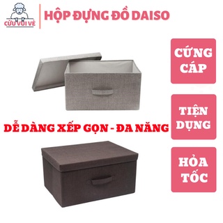 Hộp Đựng Đồ Daiso Xuất Hàn 45*33*23cm