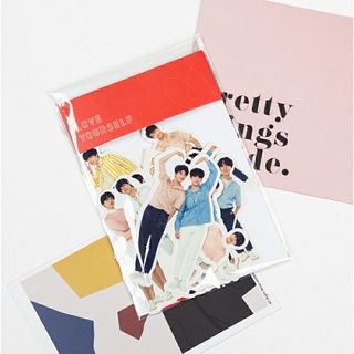 Set 18 sticker hình dán BTS dễ thương
