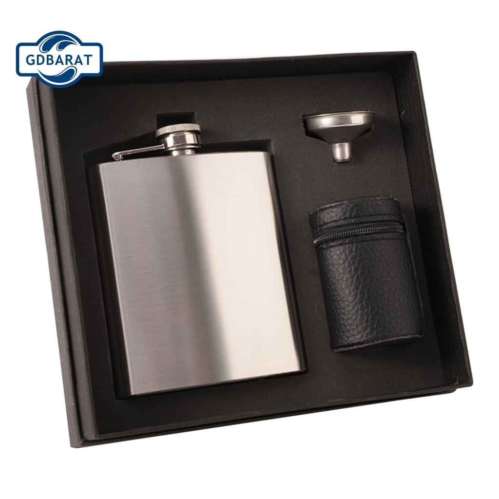 1 Bộ Bình Đựng Rượu 7oz Chống Sốc &amp; Rò Rỉ