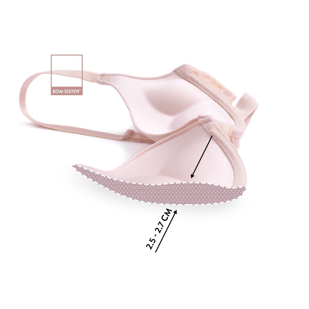 Áo Lót Mút Trái Đào Có Gọng Dây Lưng Ren Siêu Nâng BOM SISTER A912 | BigBuy360 - bigbuy360.vn