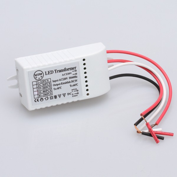Input AC 220V LED Transformer Power Supply Driver for LED Light Bulb