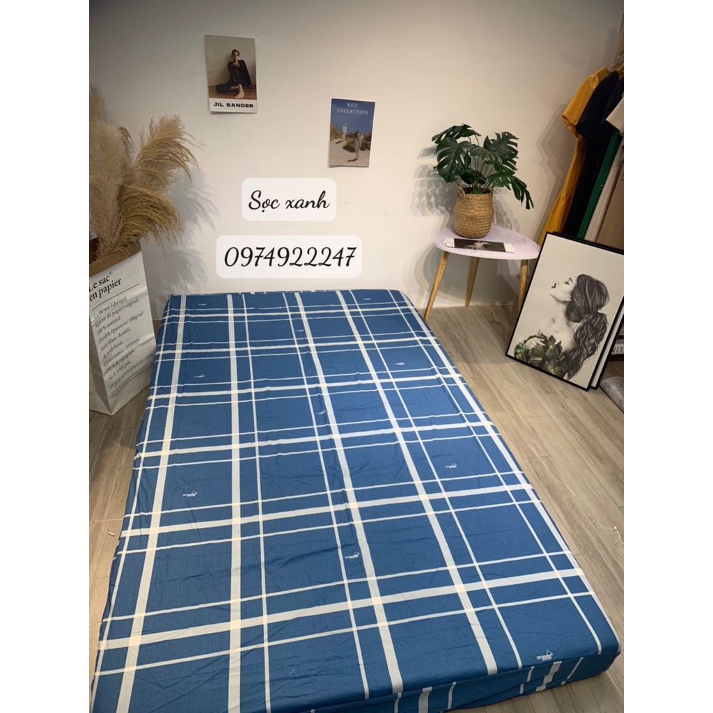 Ga Giường ( lẻ ) cotton THẮNG LỢI 100%. Vải có in logo Thắng Lợi Không Xù Lông, Không Phai Màu. Vệ sinh đơn giản tại nhà