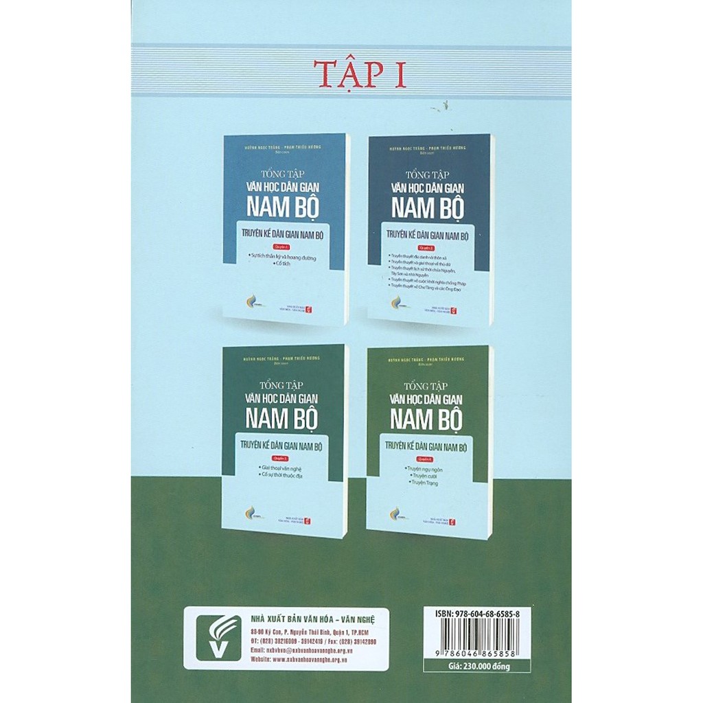 Sách - Tổng Tập Văn Học Dân Gian Nam Bộ - Quyển 4: Truyện Kể Dân Gian Nam Bộ