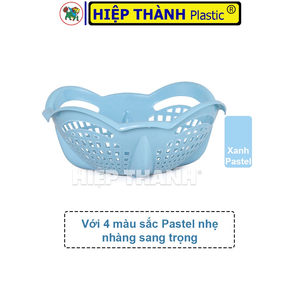 Rổ Bông Cao Cấp Màu Pastel – Rổ Nhựa Gia Dụng Cao Cấp Nhựa Hiệp Thành