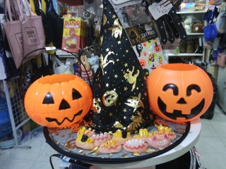 Quả bí đỏ halloween