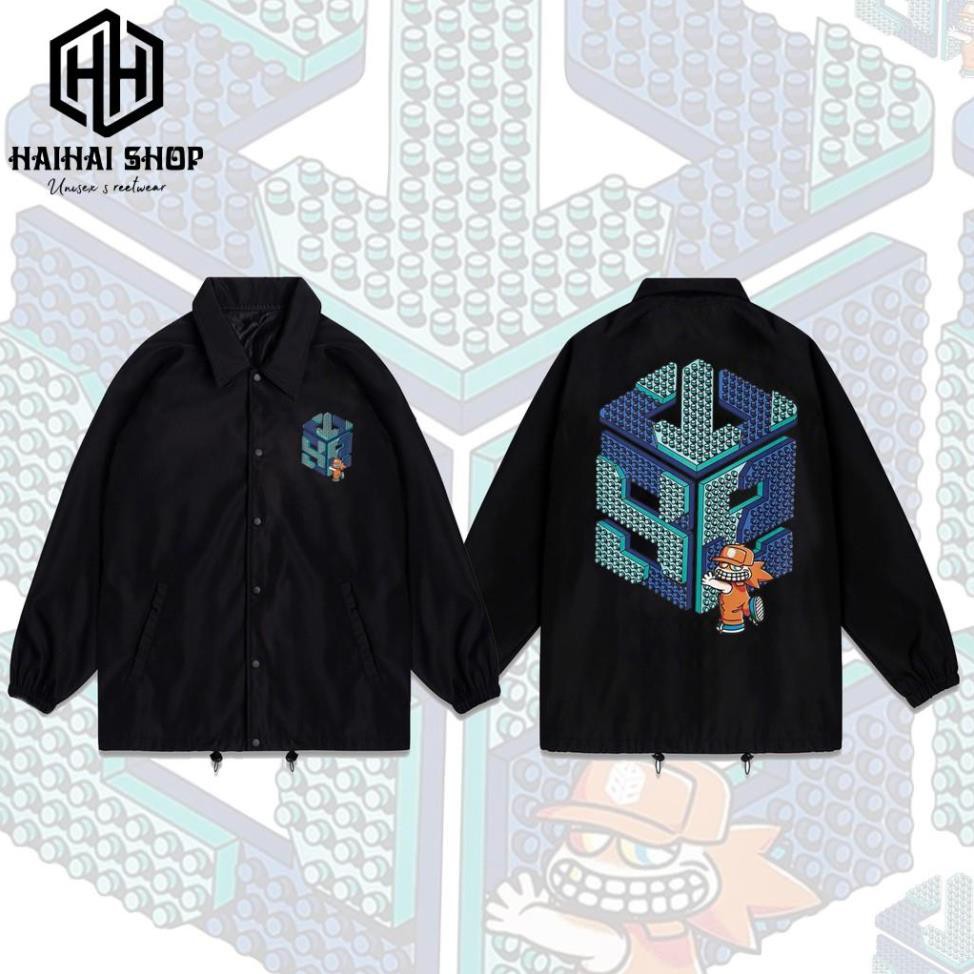 Áo Khoác Dù In Hình SWELego, Dù 2 Lớp Dày Dặn, Phong Cách