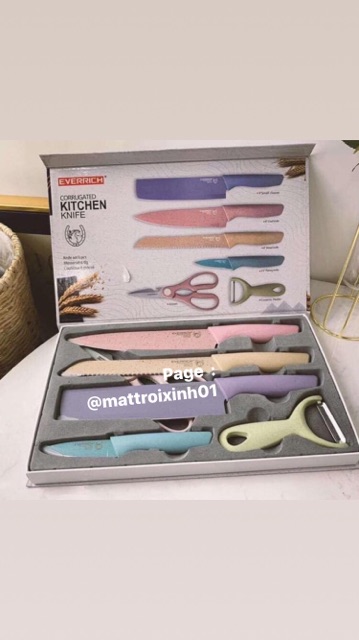 bộ dao kéo EVERRICH lúa mạch