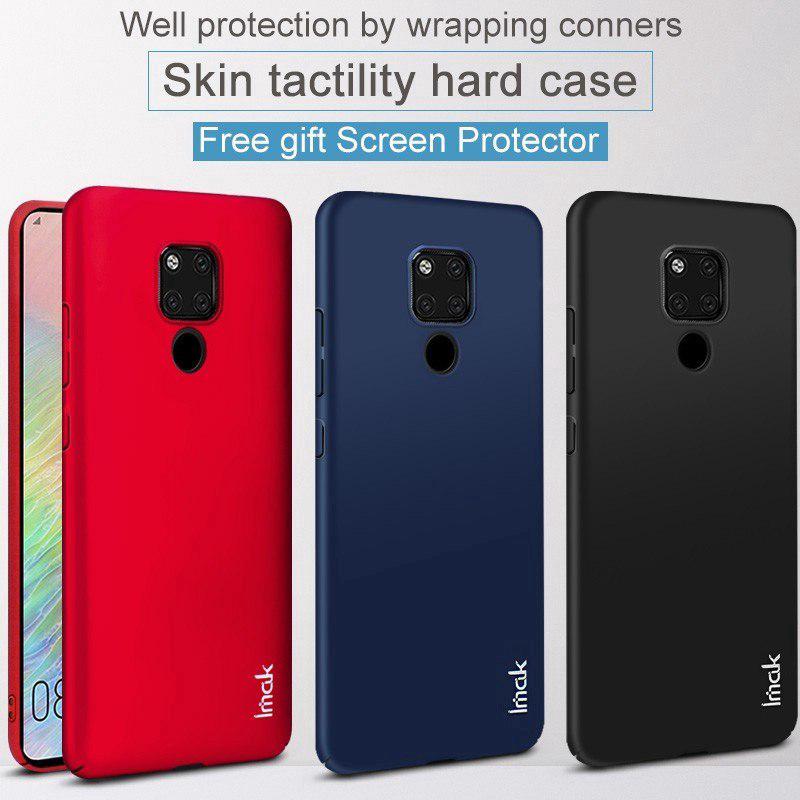 Ốp điện thoại màu trơn chống trầy chống sốc tiện dụng cho Huawei Mate 20X