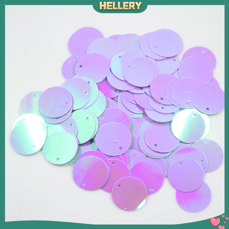 Hộp 10g / 130 Hạt Kim Sa Tròn Dẹt Làm Đồ Thủ Công Trang Trí Đám Cưới