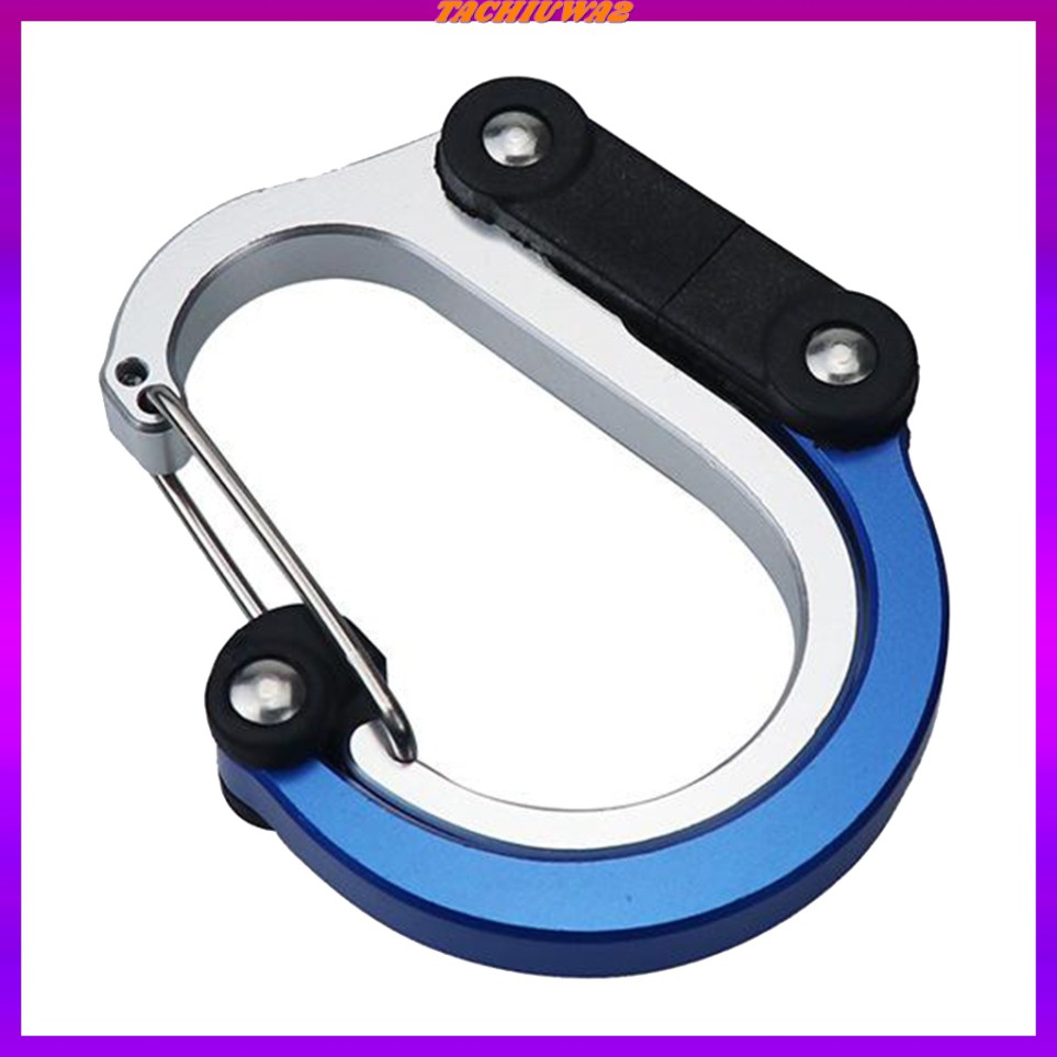 [Tachiuwa2] Móc Kẹp Mini Màu Đỏ Cho Hành Lý Du Lịch