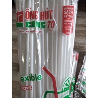 Ống hút cong 70 ống