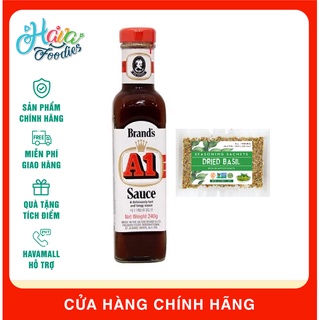 [DATE MỚI NHẤT] Sốt A1 240g – A1 Sauce - Tặng Lá Basil