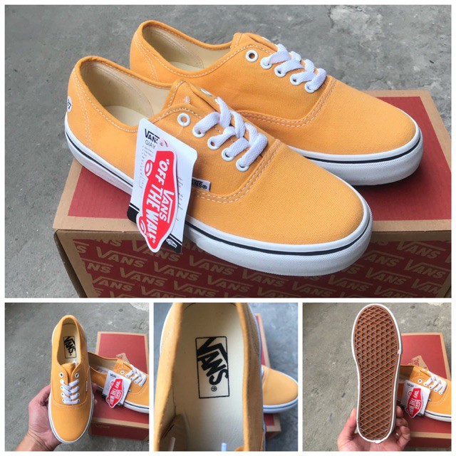GIÀY V CLASSIC VÀNG (Full box + Bill)