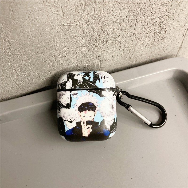 Vỏ Bảo Vệ Hộp Sạc Tai Nghe AirPods Pro AirPods 2 Họa Tiết JUJUTSU KAISEN Gojo Satoru Sáng Tạo Ốp