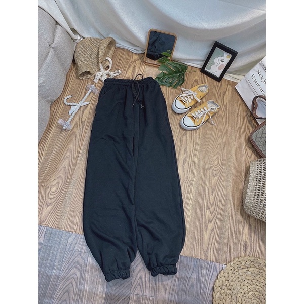 Quần bom nỉ jogger siêu xịn form dài mặc siêu xinh siêu HOT