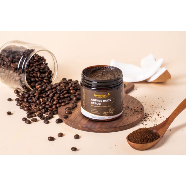 Tẩy da chết cơ thể coffee NATURELUX | BigBuy360 - bigbuy360.vn