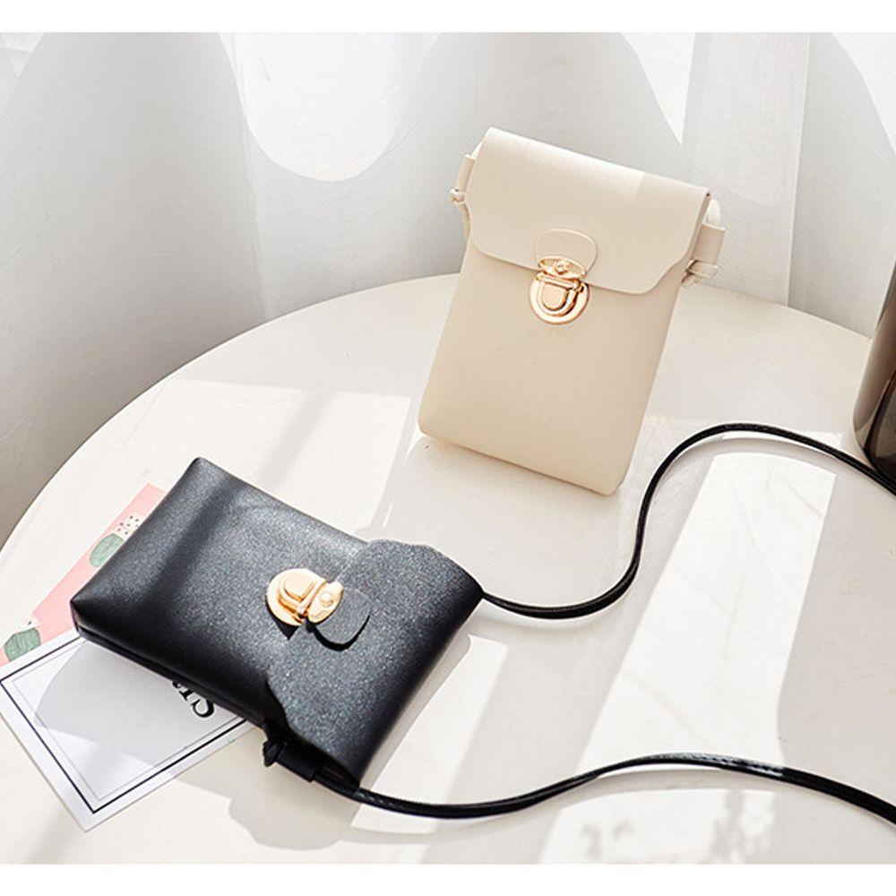 BSUNS Túi Đeo Chéo Du Lịch Mini Màu Trơn Ốp