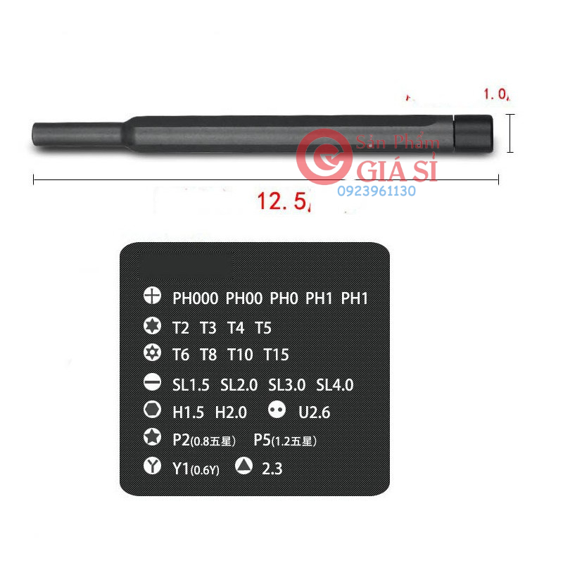 Bộ tua vít đa năng bỏ túi cao cấp Sửa Chữa Mở Điện Thoại Vi Tính-25 Món ❤️freeship❤️