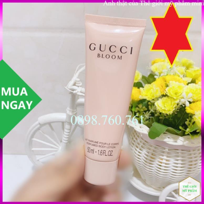 Dưỡng thể và sữa tắm hương nước hoa GUCCI BLOOM BODY LOTION 50ml