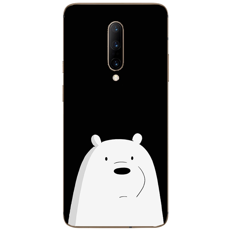 Ốp lưng hình gấu We Bare Bears nhiều mẫu mã cho điện thoại Oneplus 3 3T 5 5T 6 6T 7 7T Pro