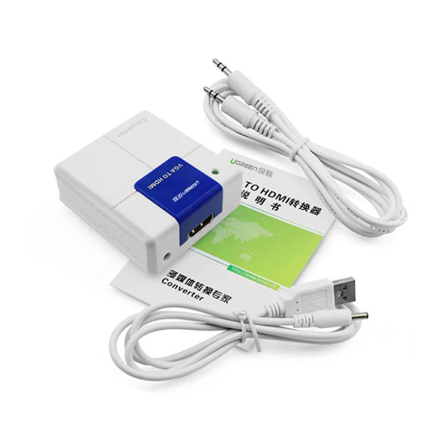 Bộ chuyển HDMI sang AV Ugreen 40223 Chính hãng