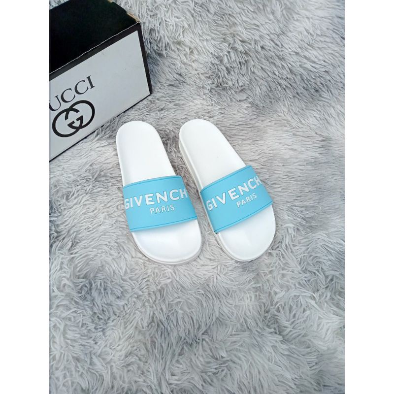 Dép nam quai ngang Givenchi quai xanh ,size38_43 đế cao 4 phần chống trơn trượt