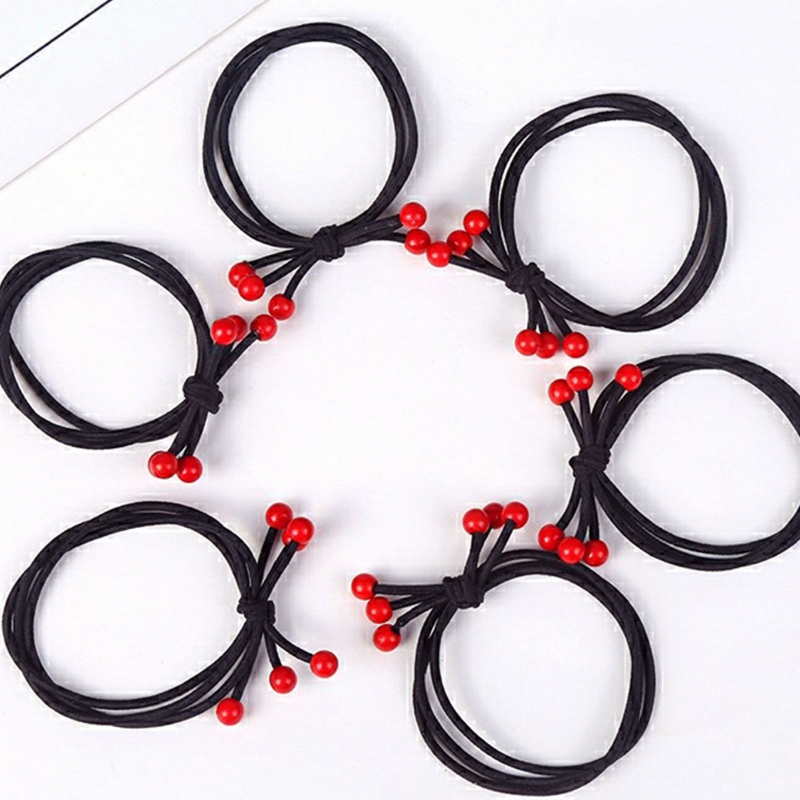 Dây Buộc Tóc Đuôi Ngựa Bằng Cao Su Co Giãn