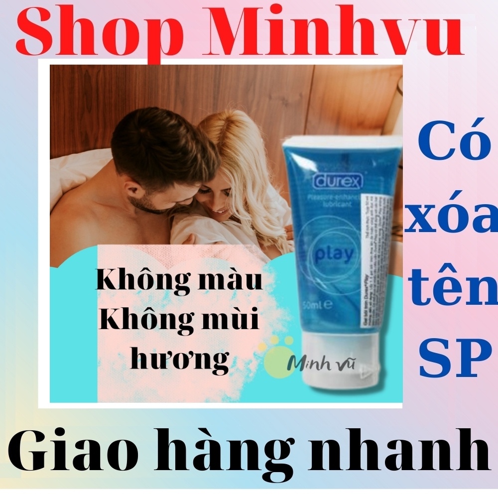 Gel bôi trơn Durex Play tinh chất lô hội không mùi hương 50ml