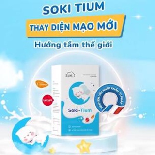 !!! SOKI TIUM - Sữa non giúp bé ngủ ngon - Colostrum - SOKITIUM