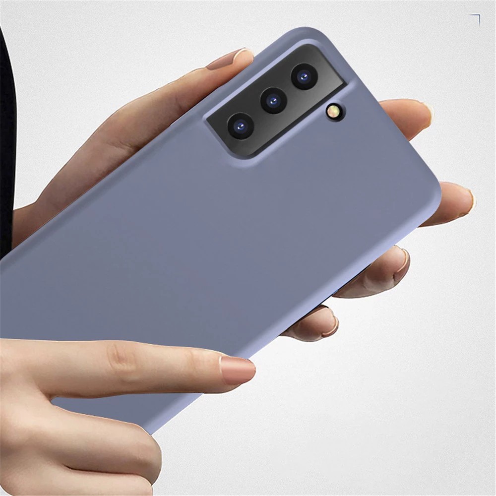 Ốp Điện Thoại Silicon Màu Trơn Thời Trang Cho Samsung Galaxy S23 S22 S20 S21 A54 Note 20 Ultra Plus