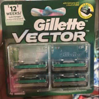 lưỡi dao cạo gillette Vector vĩ 4 lưỡi