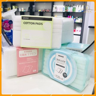 [CHUẨN AUTH] Bông Tẩy Trang Miniso Nhật Bản Hộp ( 150 - 475 - 1000 ) Miếng
