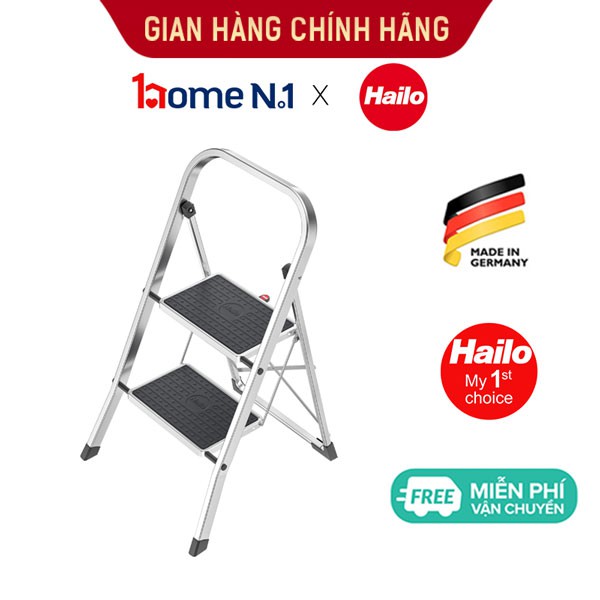 Thang ghế xếp Hailo K60. Hàng chính hãng, sản xuất tại Châu Âu. Bảo hành 12 tháng.