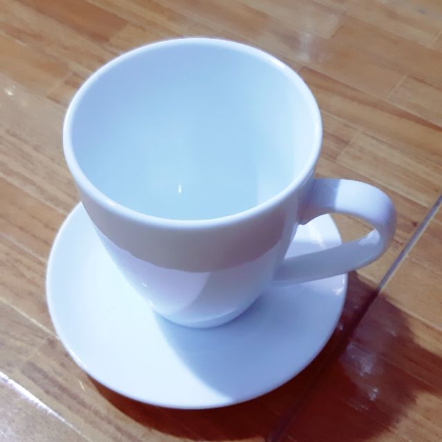 Cốc uống cafe cacao 250ml kèm đĩa