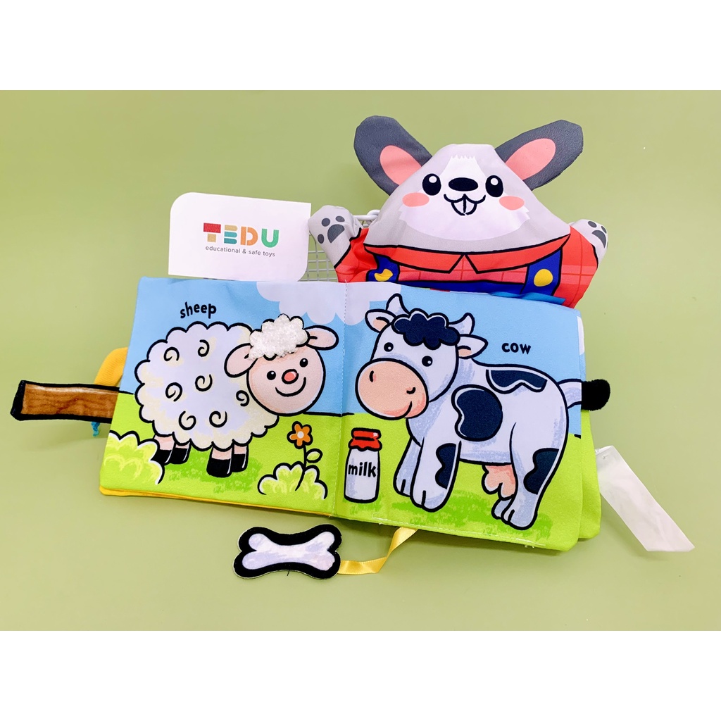 Sách vải theo chủ đề TEDU - Đồ chơi giáo dục cho bé