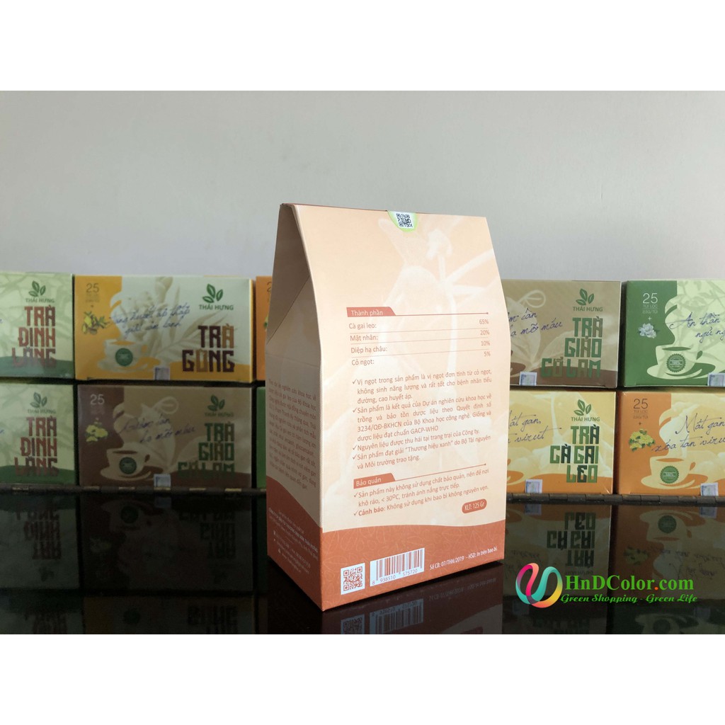 [CHÍNH HÃNG] Trà Cà Gai Leo Thái Hưng (trà thảo dược, 100% tự nhiên, dạng túi) - mát gan xóa tan virut, giải rượu bia | BigBuy360 - bigbuy360.vn