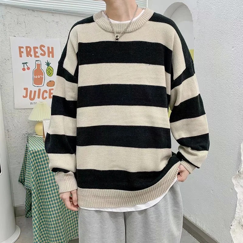 áonam cotton Áo sweater thiết kế cổ tròn size M-2xl thời trang năng động