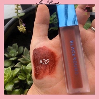 Son black rouge a32 tone đỏ nâu lạnh