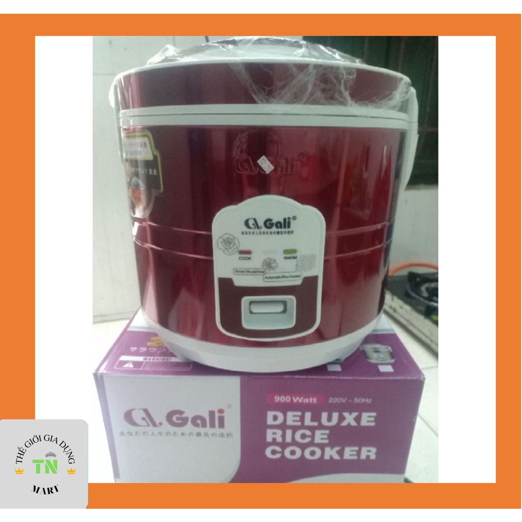 Nồi Cơm Điện Gali 2L Vỏ Thép, Lõi Ngang Lòng Siêu Dày