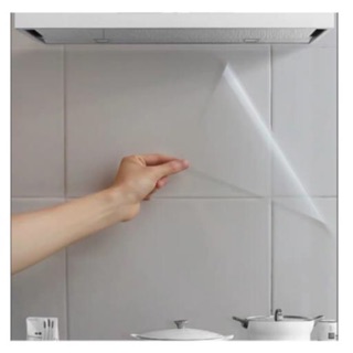 Combo 3m decal dán bếp khổ 60cm chống nước mẫu trong suốt