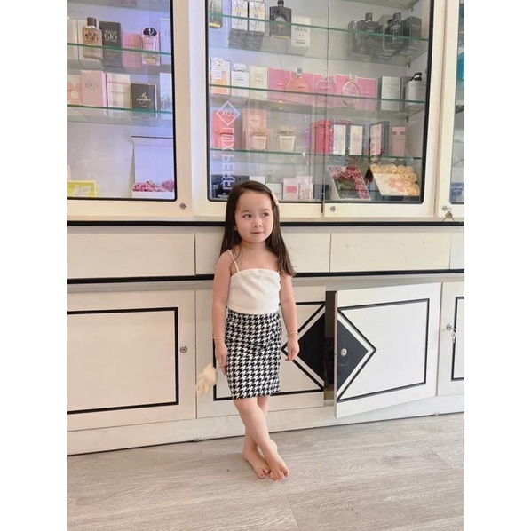 Áo dây cho bé 2 màu đen, trắng, Samyy_vn