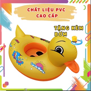 Phao bơi xỏ ngón hình con vịt cho bé