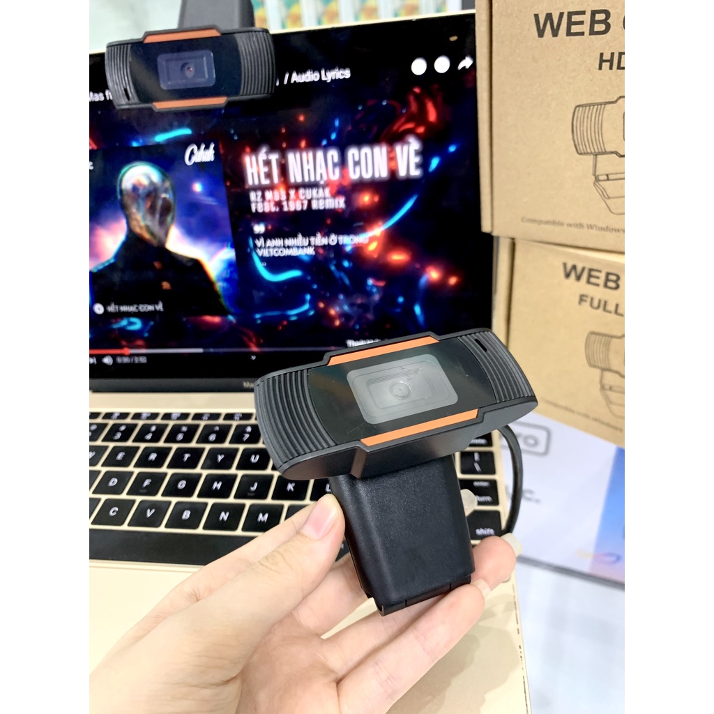 Webcam máy tính PC, Laptop full HD 720P, 1080P. Học và làm việc online mùa dịch tiện lợi phukienhuonganh | BigBuy360 - bigbuy360.vn