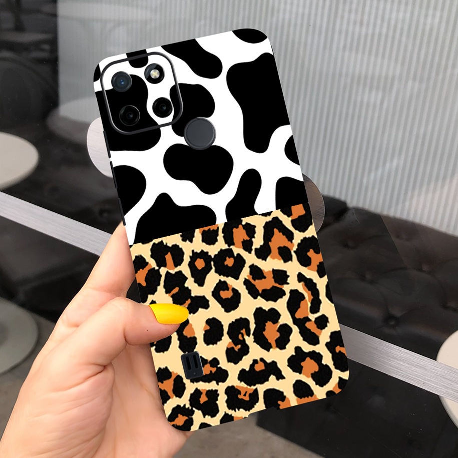 Ốp Điện Thoại Mềm In Hoa RMX3261 RMX3263 RMX3265 RMX3268 RMX3269 Realme C21Y