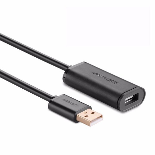 UGREEN 10321 - Cáp Nối Dài USB 10M  - USB Nối Dài 10M Có Chíp Khuếch Đại - HÀNG Chính Hãng